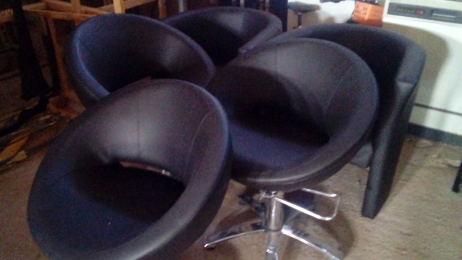 Sillones tapizados de polipiel