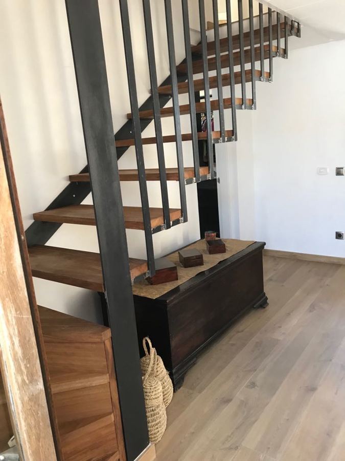 Escalera terminada