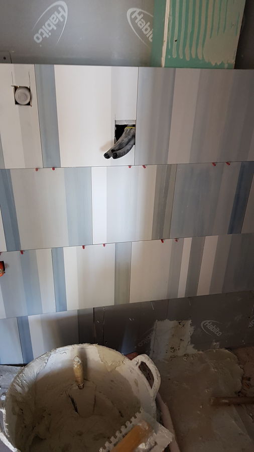 Baño azulejo