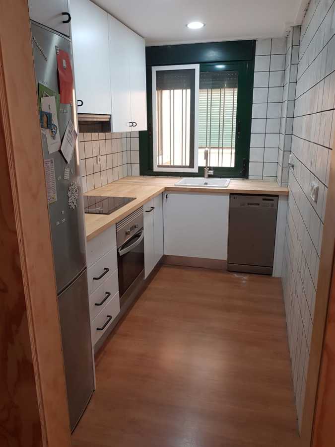 Cocina y tarima