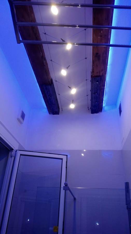 Iluminación de wc