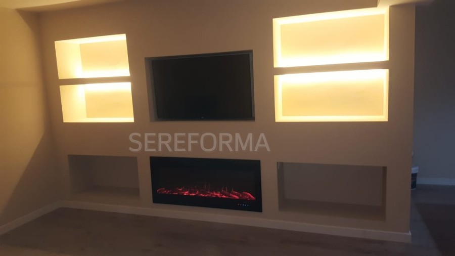 Resultado final mueble en pladur
