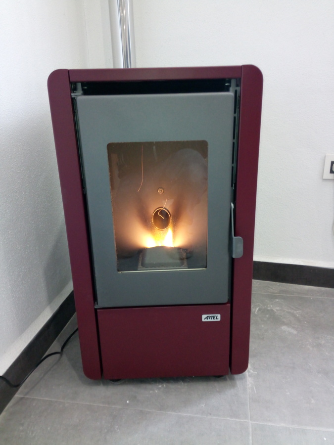 Estufa pellet
