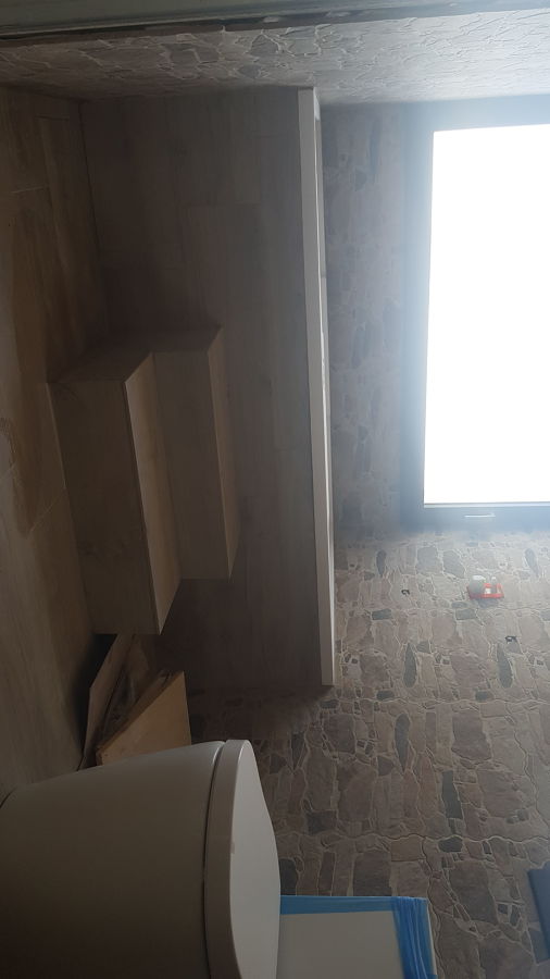 Bañera y escalones