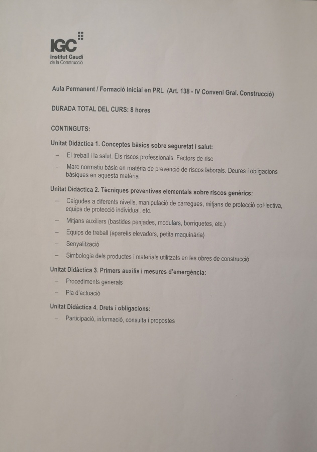 Formación
