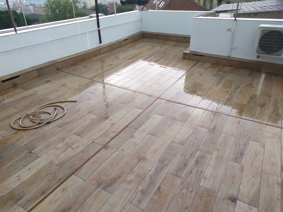 Terraza transitable