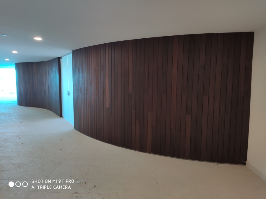 Revestimiento interior en duelas ipe tropical