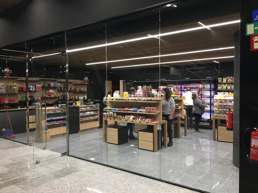 Kiosko en estacion nueva de bilbao