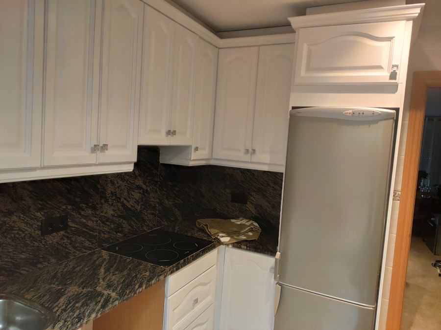 Lacado cocina blanco satinado