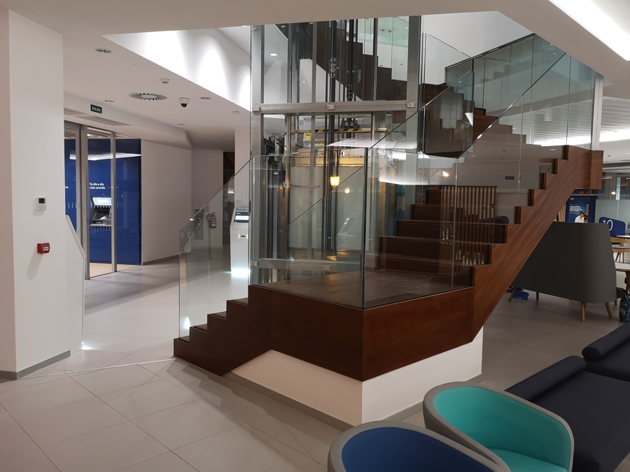 Reforma de sede bancaria