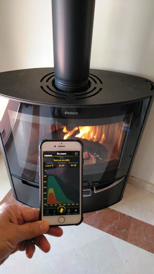 Chimenea de leña