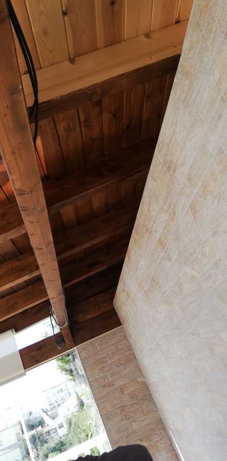 Pergola de madera