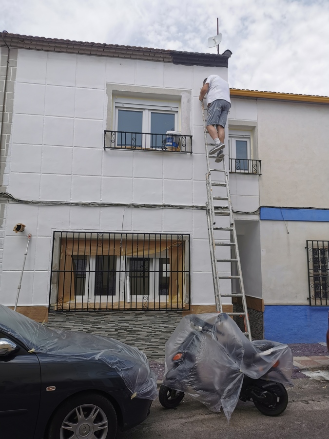 Pintura en fachada