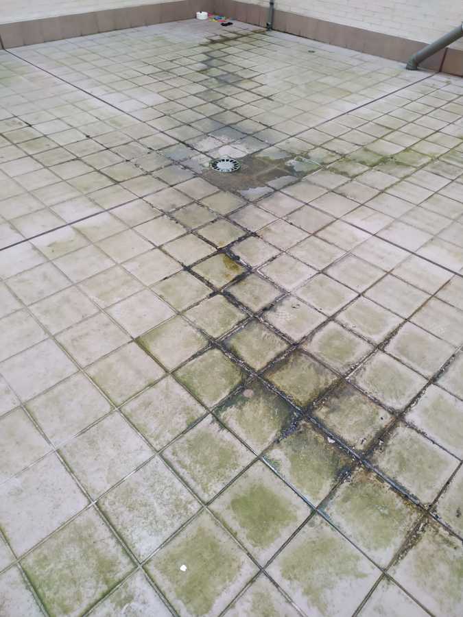 Terrazas sucias