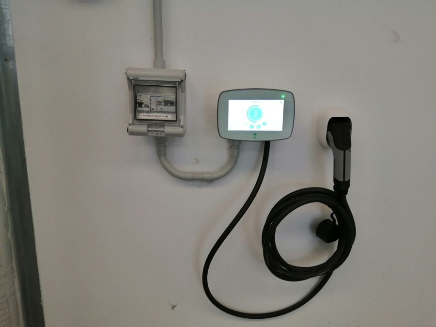 Cargador de vehículos wallbox