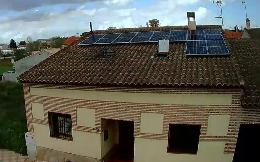 Instalación en Malpica de Tajo (Toledo)