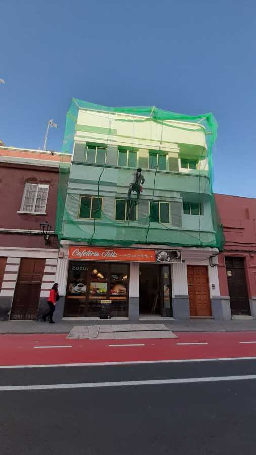Fachada en proceso