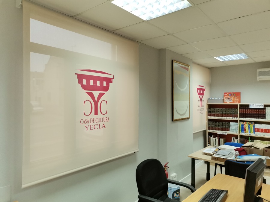 Estores enrollables.