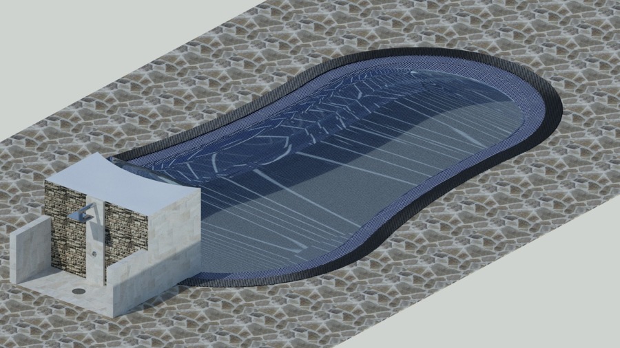 Diseño de piscina