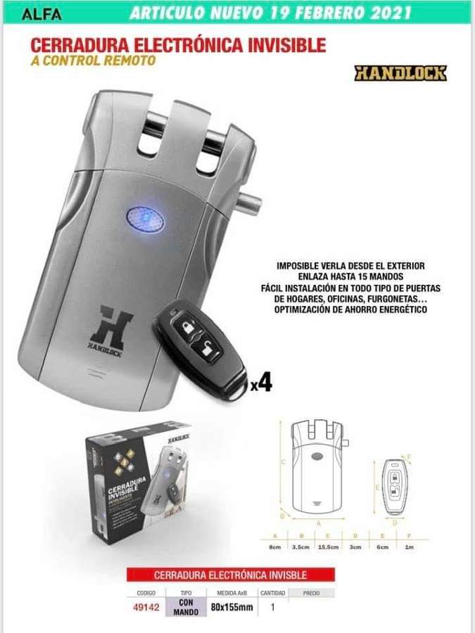 Cerradura invisible