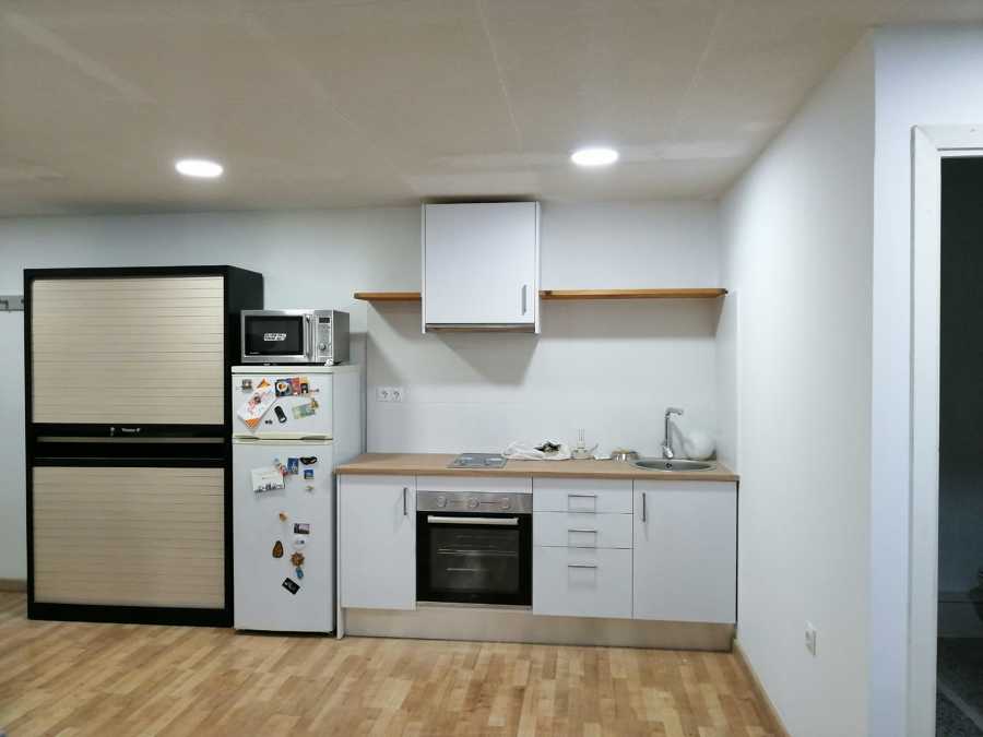 Cocina en oficina