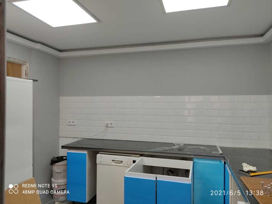 terminación de reforma de cocina