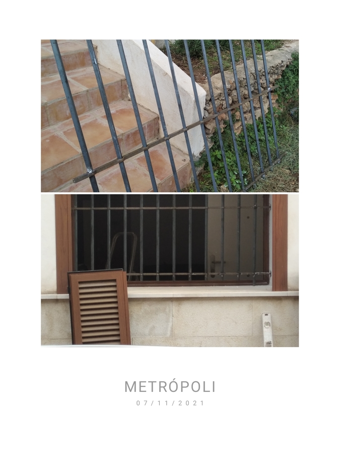 Rejas de hierro