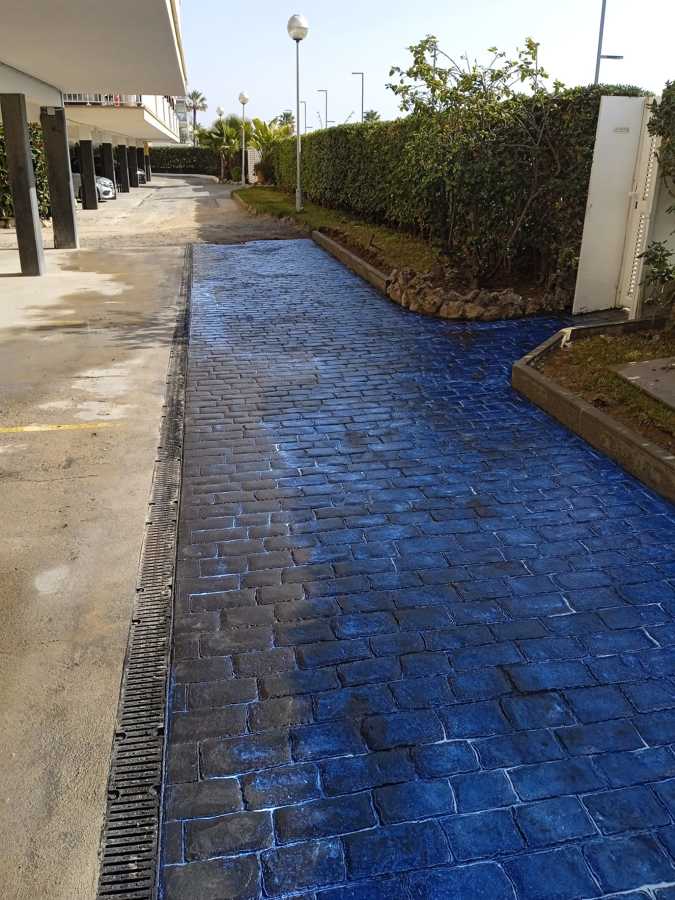 Hormigón impreso