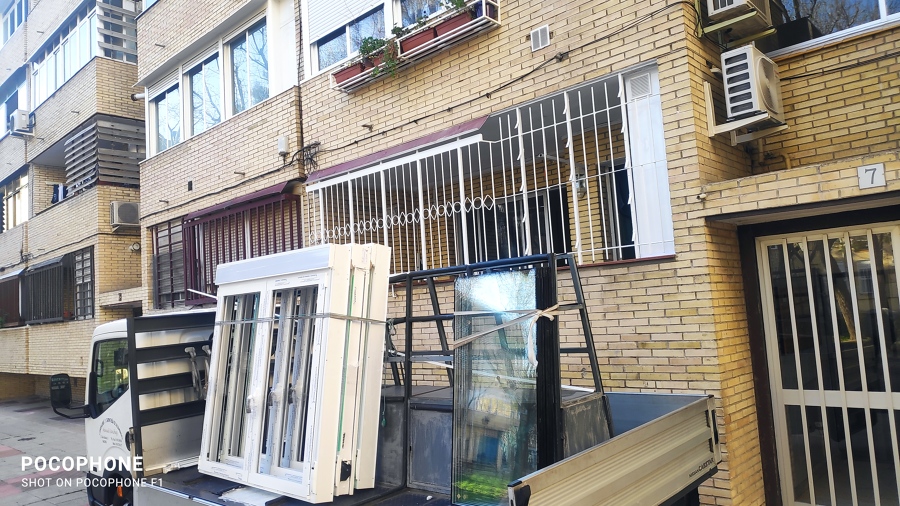 Llegada a la obra