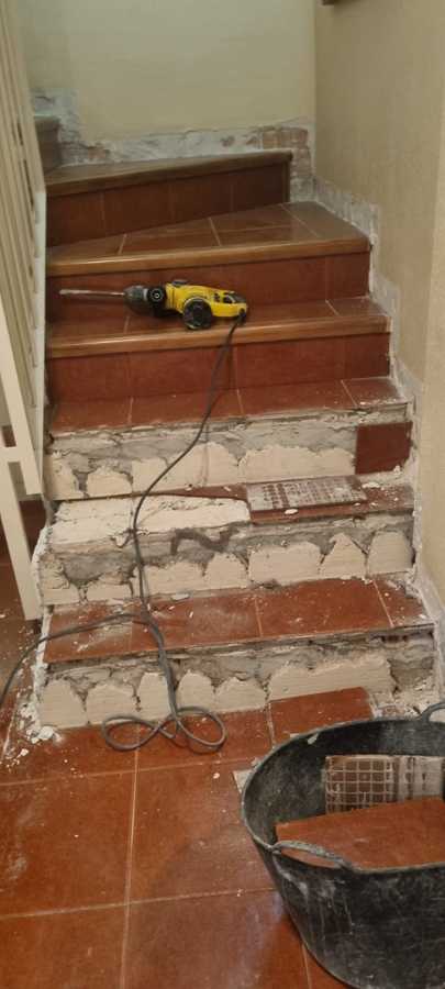 Reforma de escalera