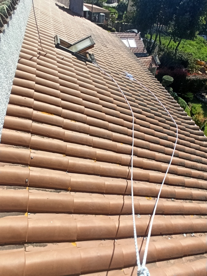 Techo antes de instalación fotovoltaica