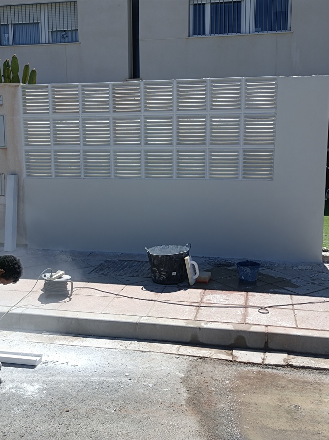 Muro y selosillas