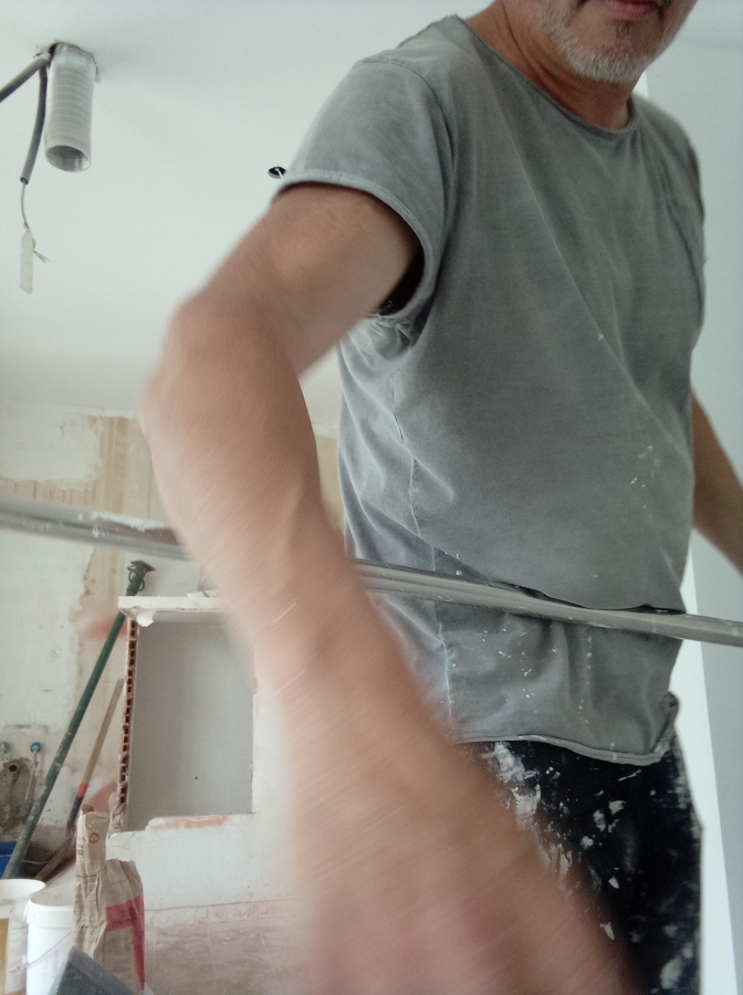Pintura en piso completo
