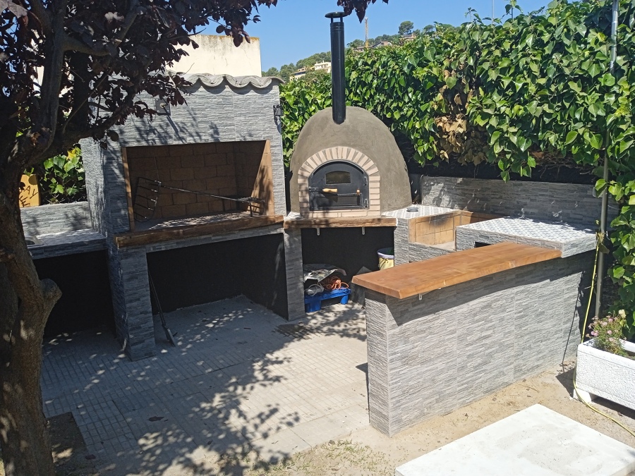 Barbacoa y horno