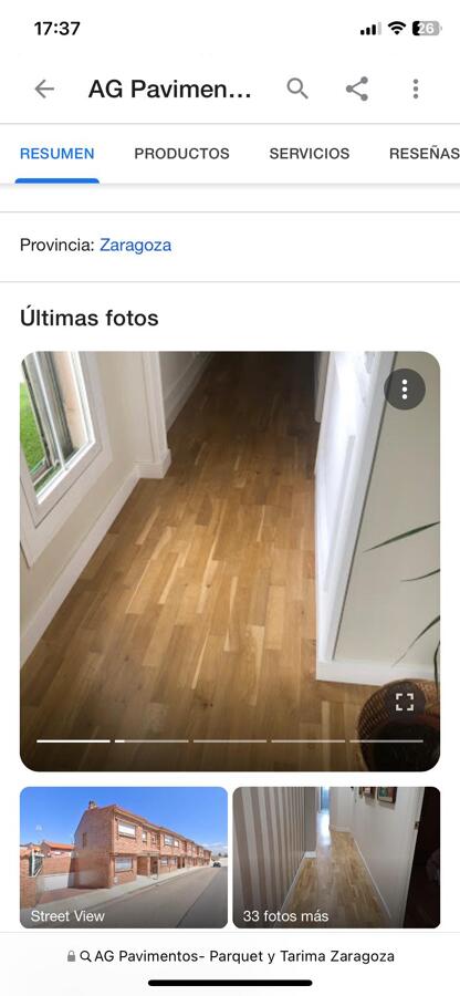 Tarima flotante roble 3 lamas