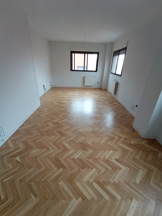Acabado de parquet barniz al agua