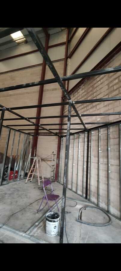 Estructura de hierro