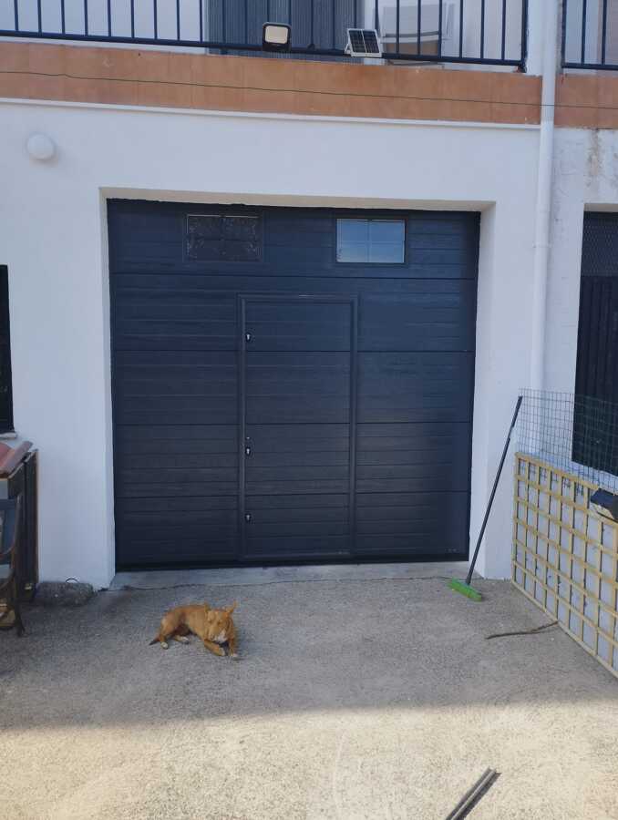 puerta seccional