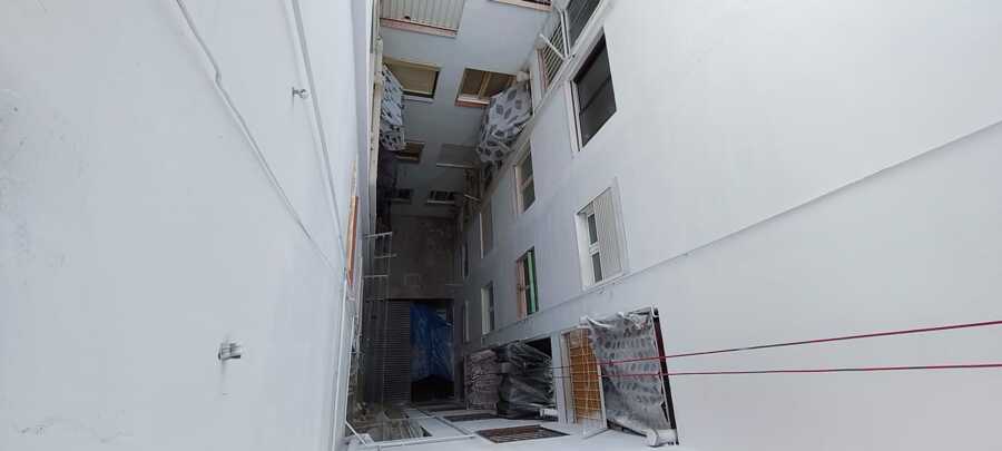 Rehabilitación de patios interiores