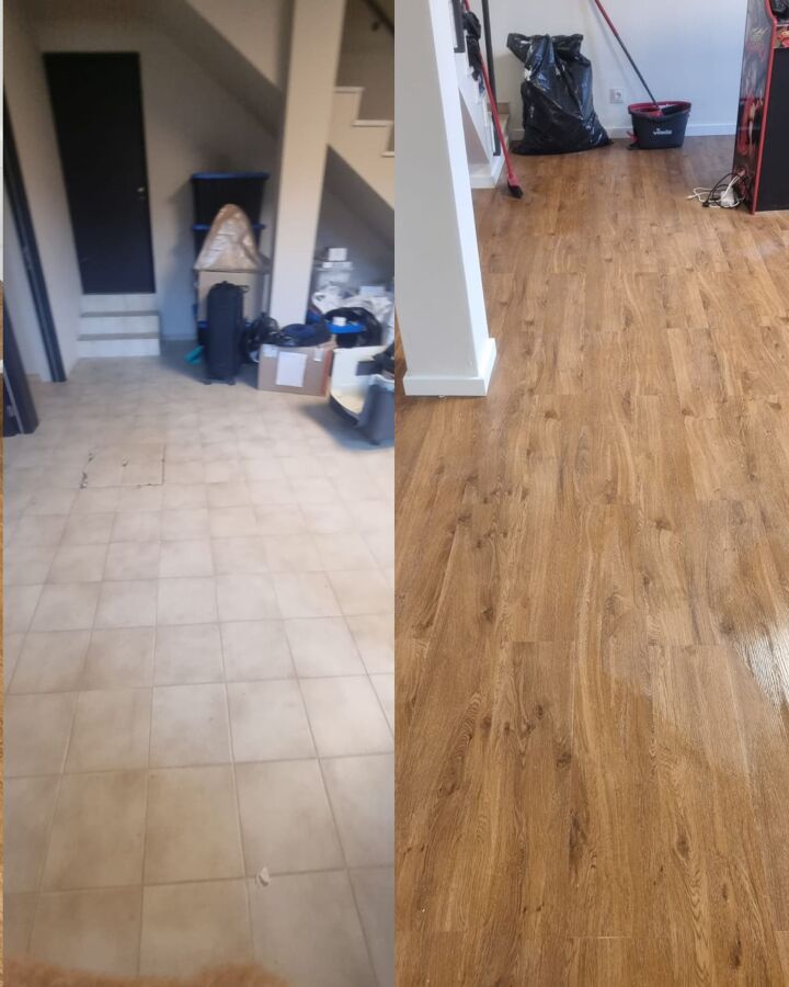 Colocación de piso