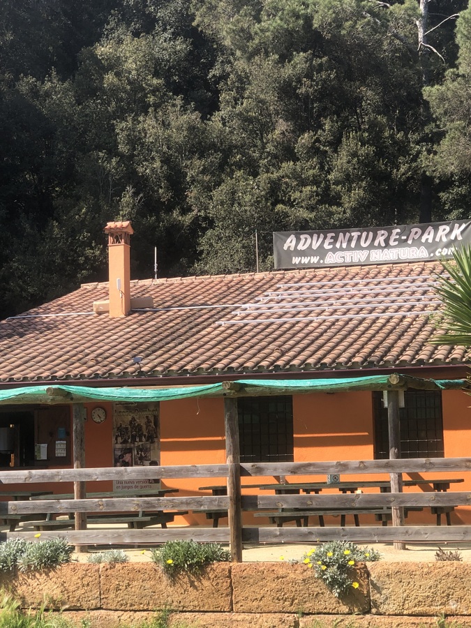Estructura para tejado coplanar