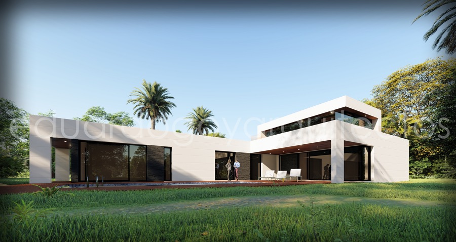 Vivienda unifamiliar moderna