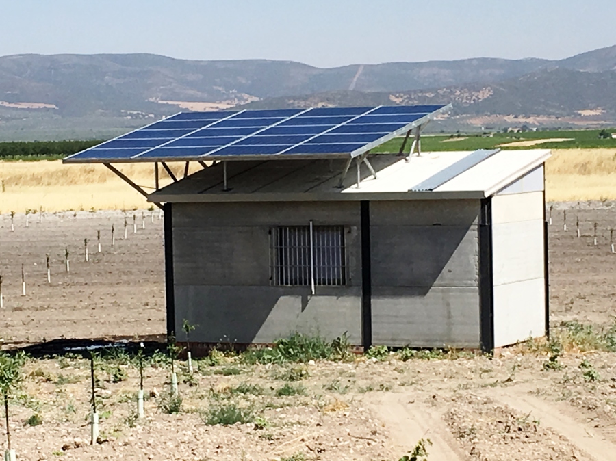 Instalación solar riego 10 m3/h