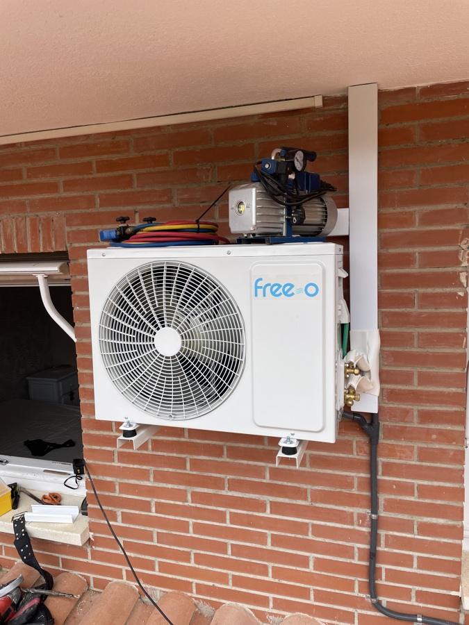 Instalación aire acondicionado