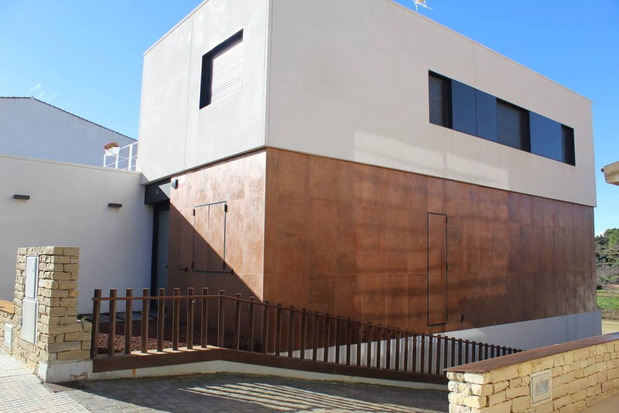 Resultado final Casa modular Xert