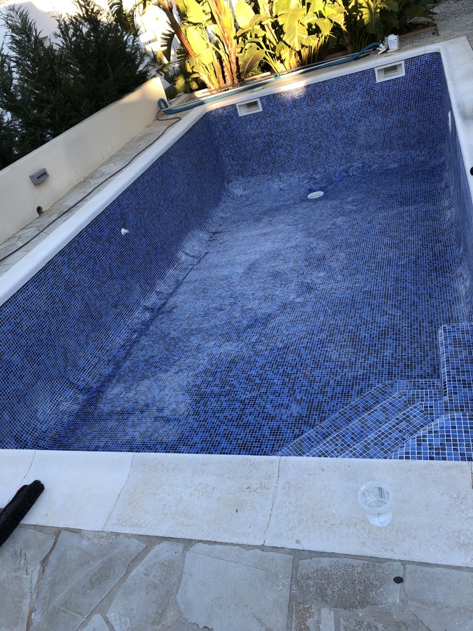 Rejuntar piscina