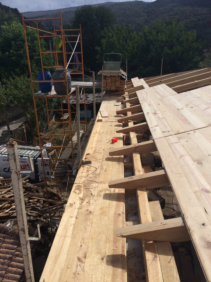 Cubierta integral en madera