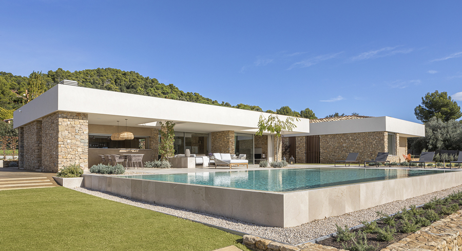 Jardín privado en Girona