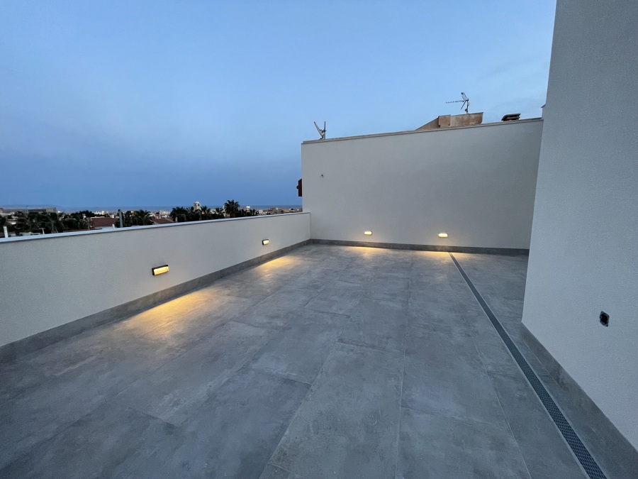 Terraza iluminicion