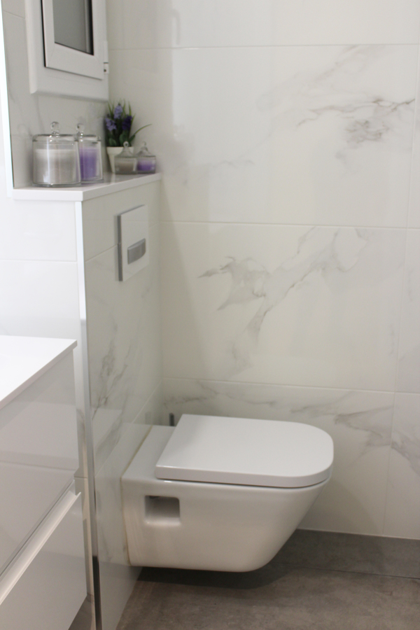 Baño marmoleado